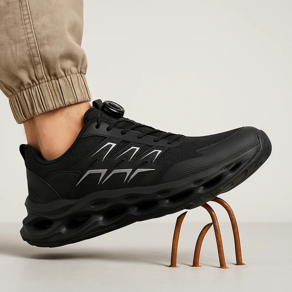 S3 - High Top Sicherheitsschuhe mit Stahlkappe