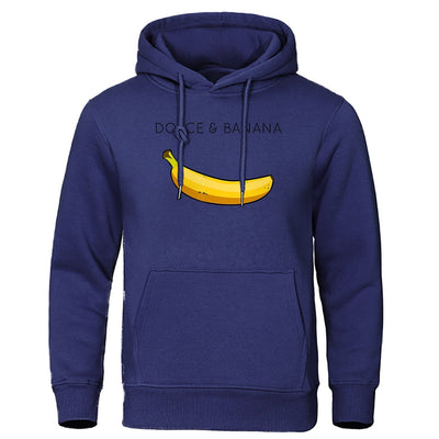 Hoodie - Bananendruck - Kängurutasche - Pullover Hoodie - Herren Hoodies