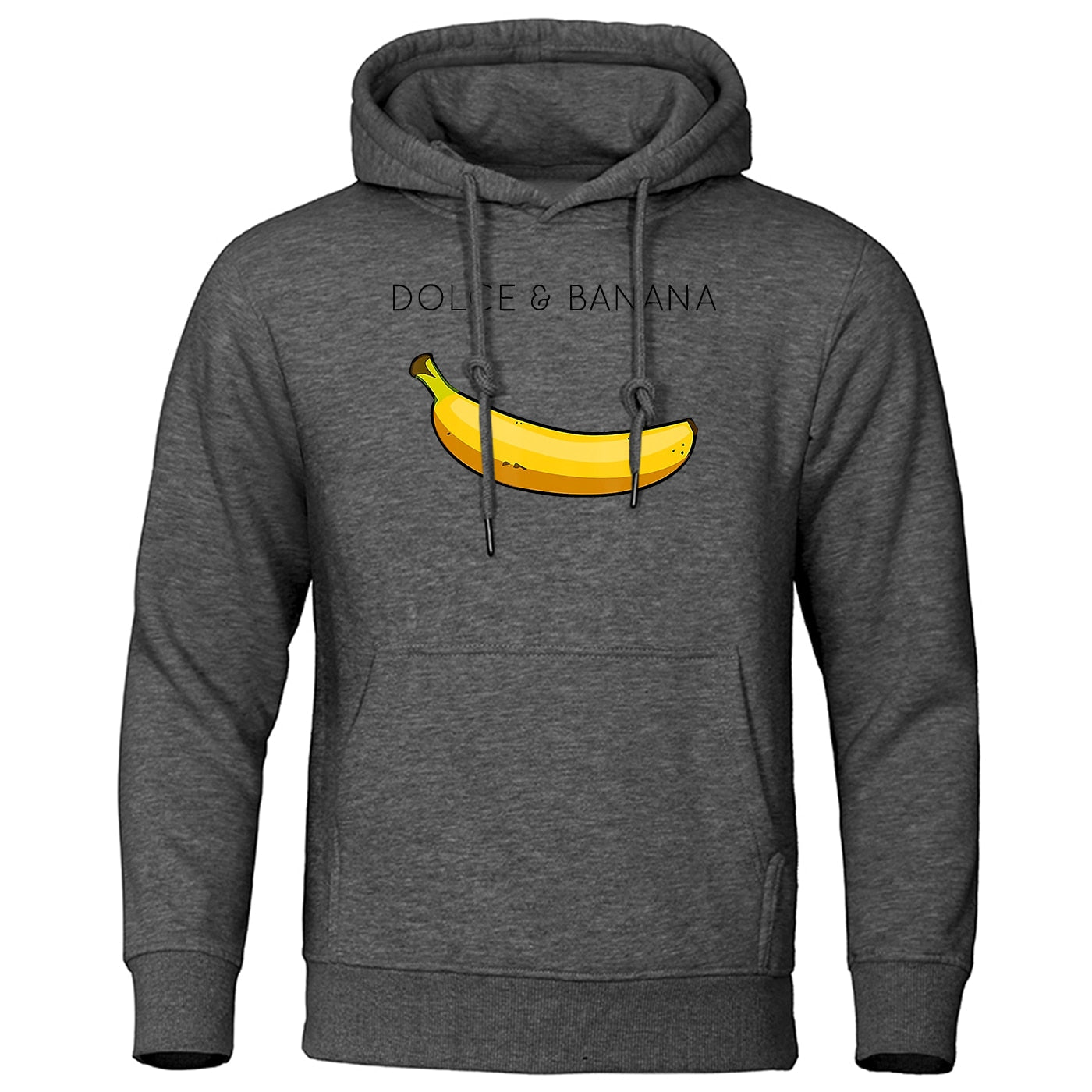 Hoodie - Bananendruck - Kängurutasche - Pullover Hoodie - Herren Hoodies