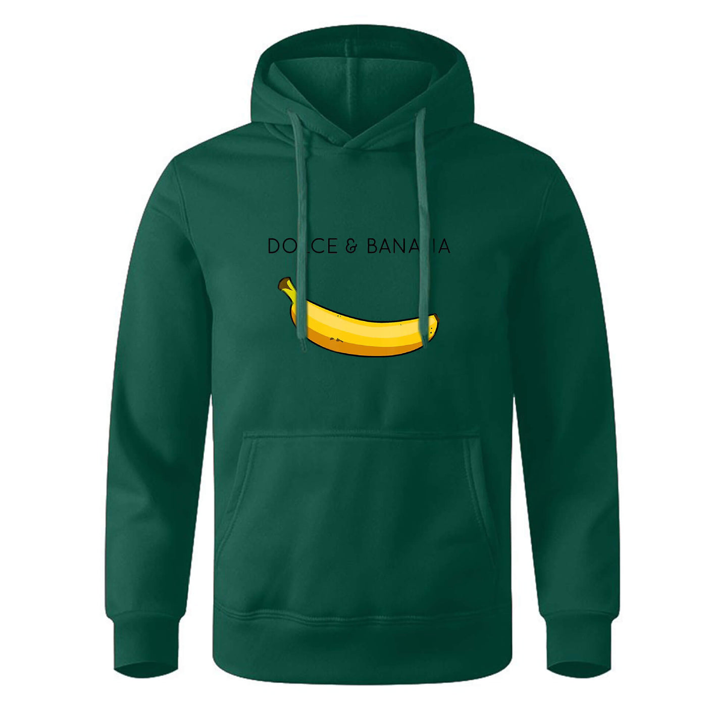 Hoodie - Bananendruck - Kängurutasche - Pullover Hoodie - Herren Hoodies