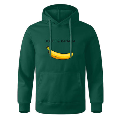 Hoodie - Bananendruck - Kängurutasche - Pullover Hoodie - Herren Hoodies