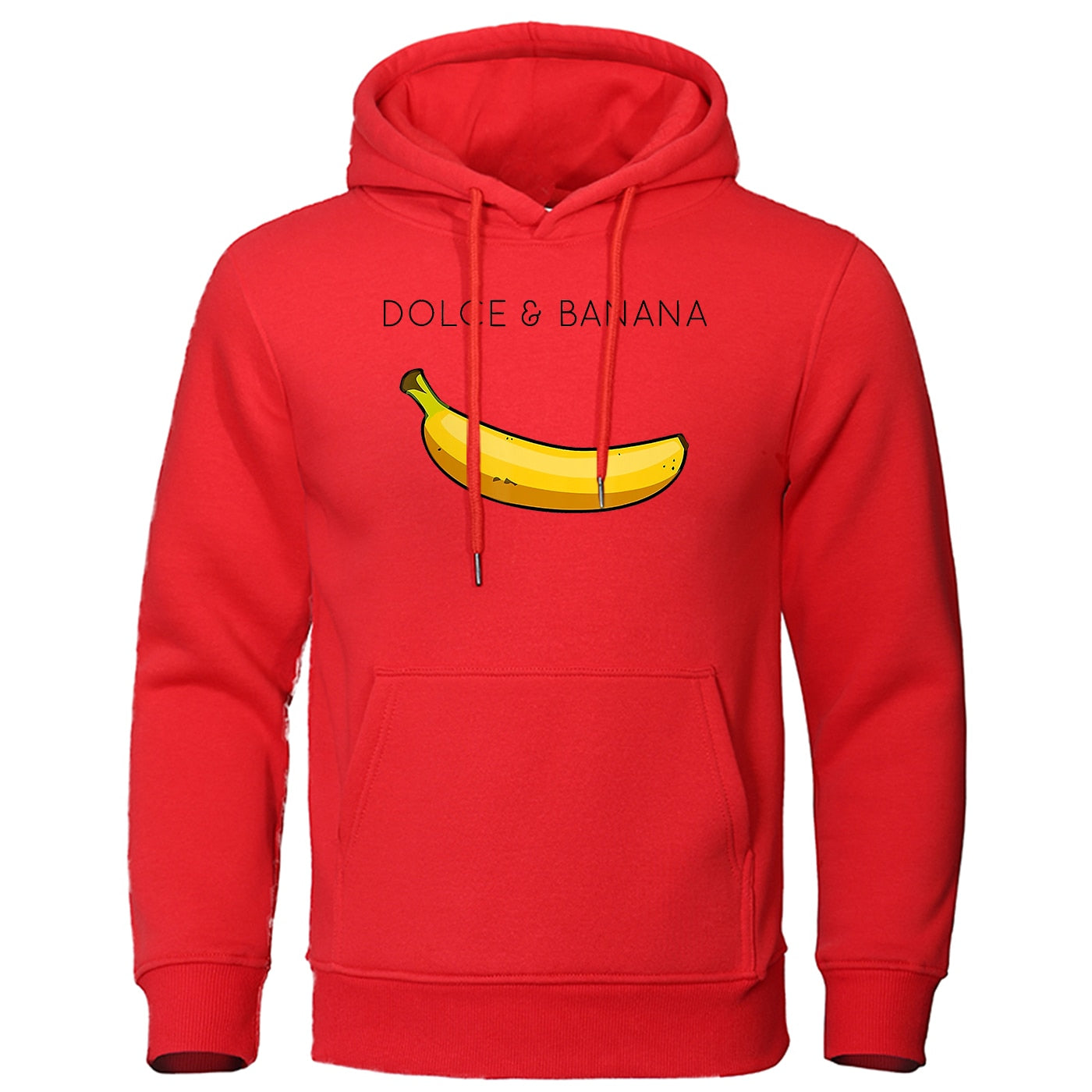 Hoodie - Bananendruck - Kängurutasche - Pullover Hoodie - Herren Hoodies