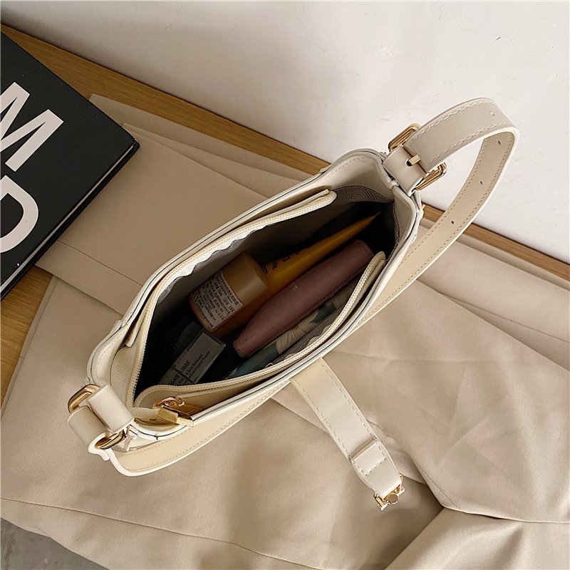 Vintage Schultertasche Damen – Vegan Leder & Retro Look