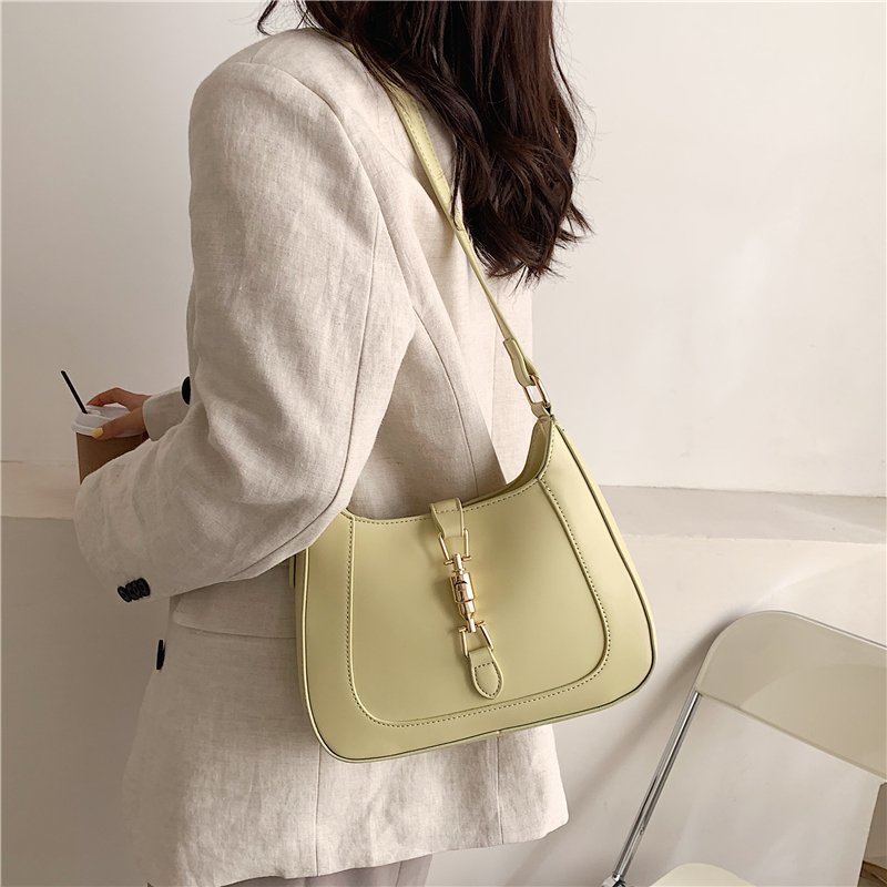 Vintage Schultertasche Damen – Vegan Leder & Retro Look