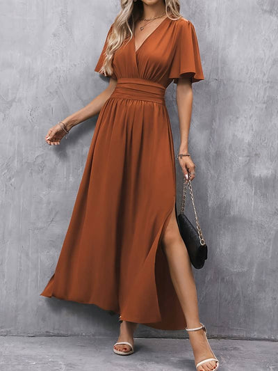 Rozelia | Romantisches Kleid mit plissierter Taille für Damen