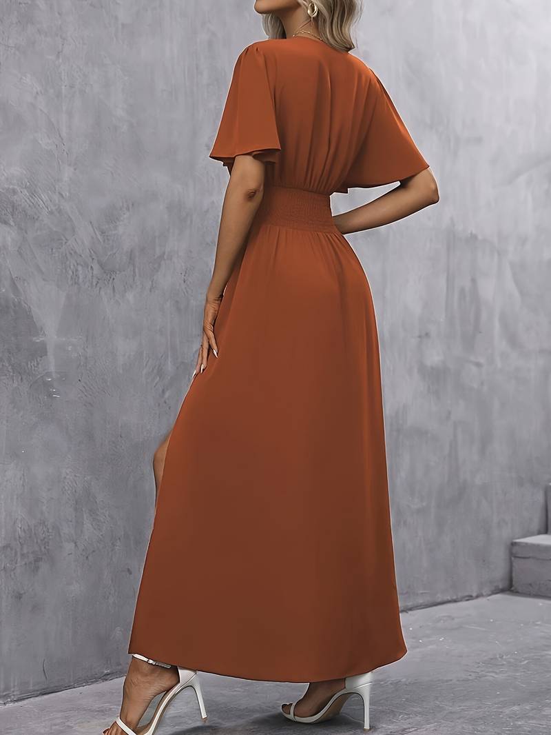 Rozelia | Romantisches Kleid mit plissierter Taille für Damen