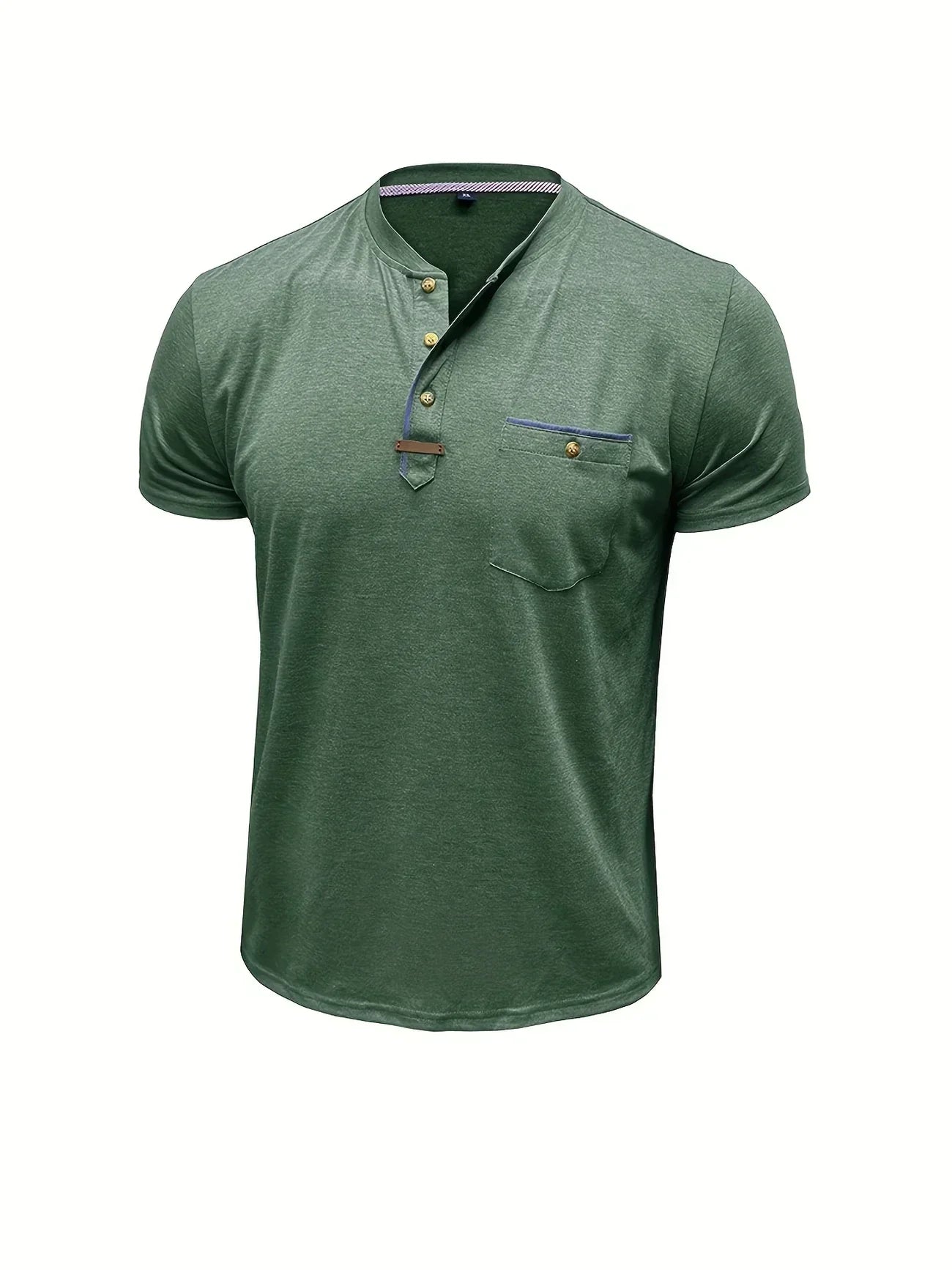 Lässiges T-Shirt mit Brusttasche