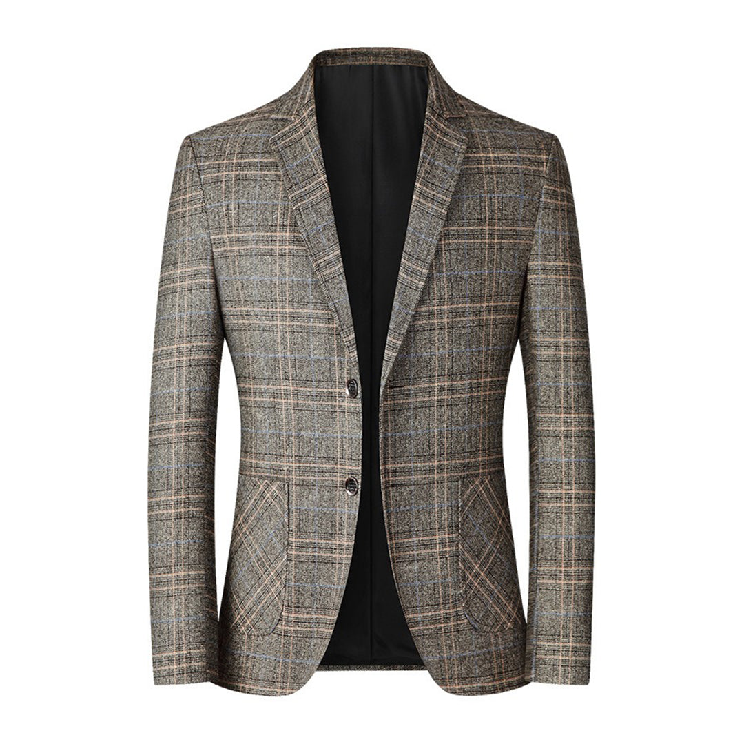 Karierter Blazer für Herren