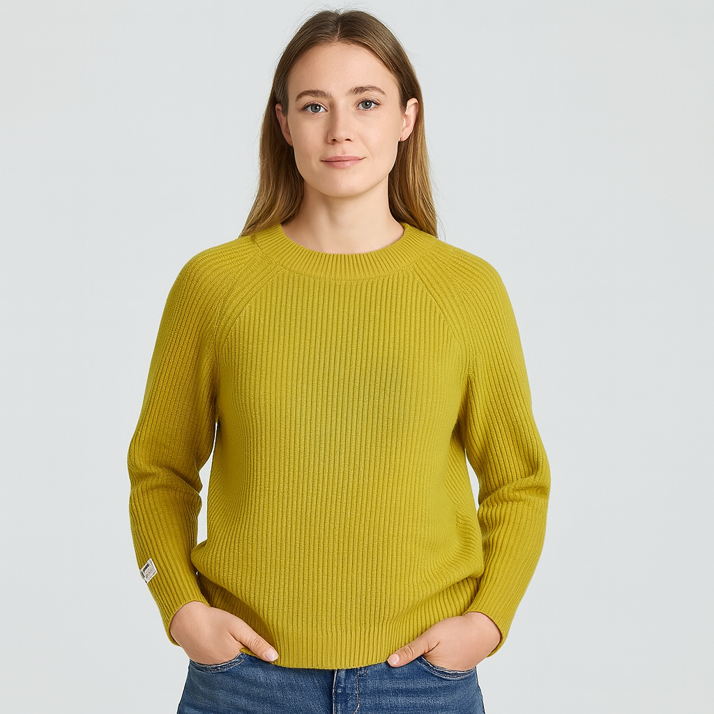 Klara | Rundhals-Strickpullover