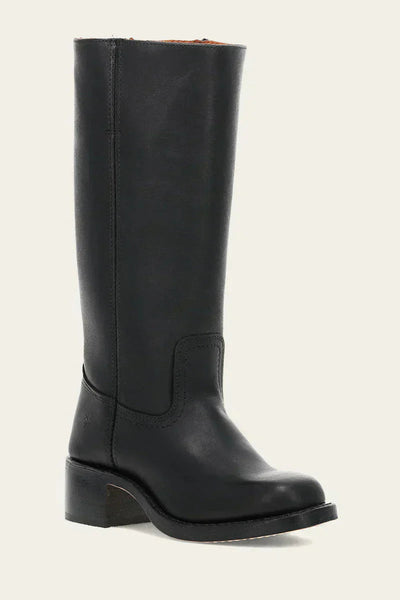 Kniehohe Stiefel schwarz mit elegantem Design