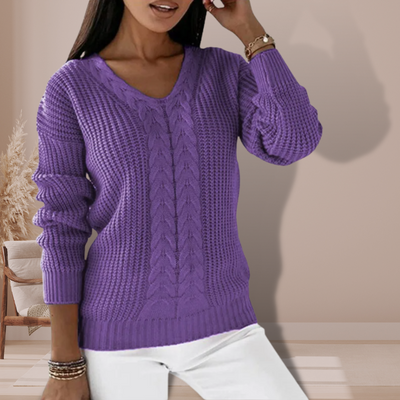 Flachstrickpullover für Damen | Perfekt für alle Jahreszeiten