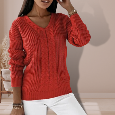 Flachstrickpullover für Damen | Perfekt für alle Jahreszeiten