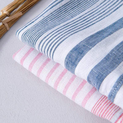 Kurzarmhemd | Gestreift | Leinen | Hemd mit Knöpfen | Herrenhemden