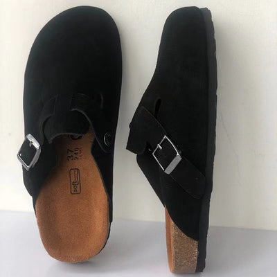 Unisex Pantoffeln aus veganem Leder – Handgefertigt & Komfortabel