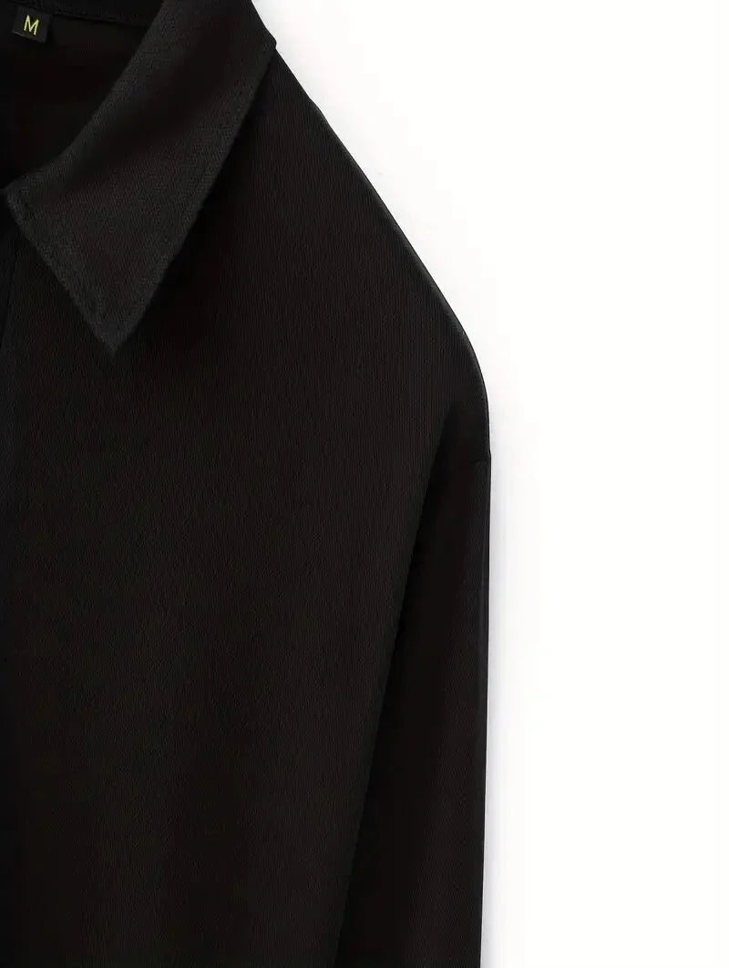 Langarm-Polohemd – Atmungsaktiv – Halbgeknöpft – Polohemd – Herrenhemden