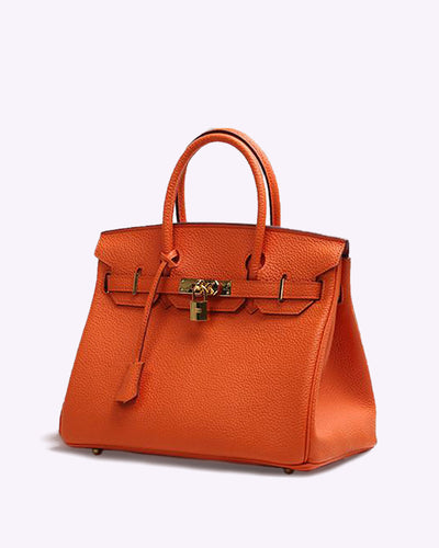 Leder tragetasche