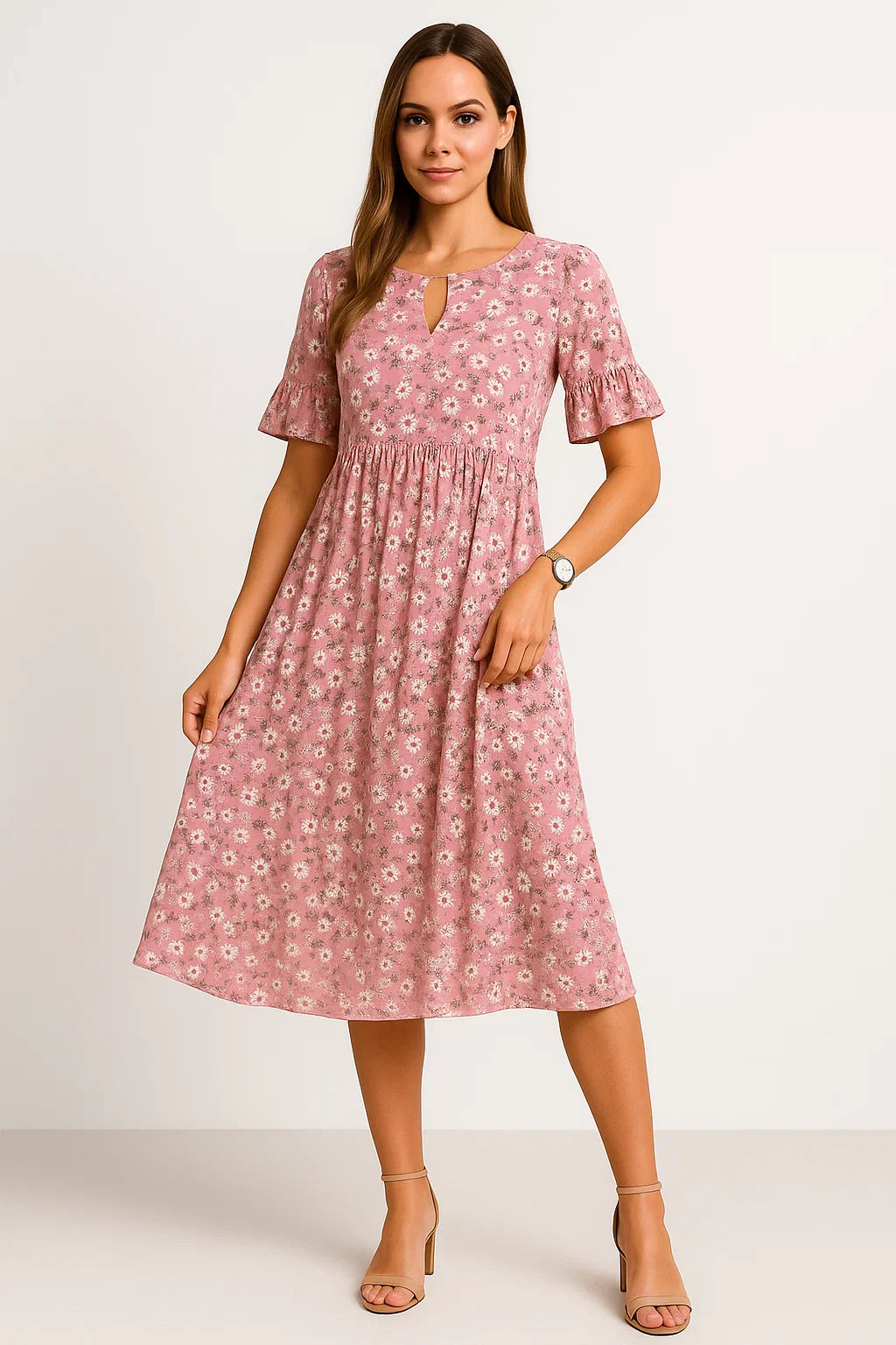 Leichtes Blumiges Sommerkleid