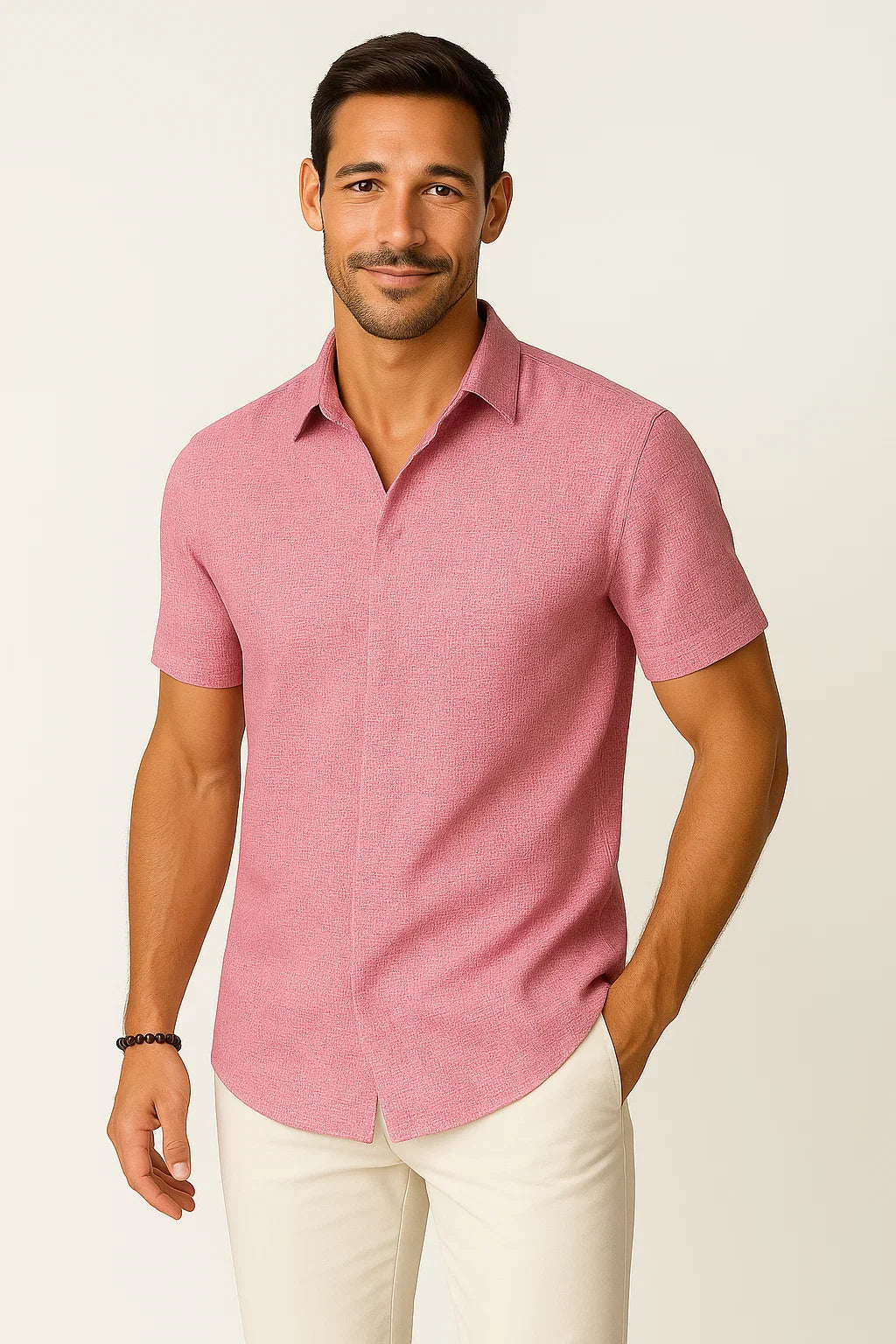 Leichtes Herren Kurzarmhemd