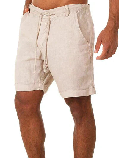 Leinen-Shorts – Leichte Baumwoll-Shorts für Männer für den Sommer