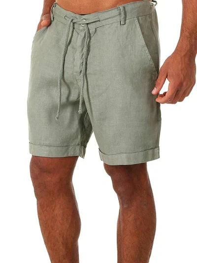 Leinen-Shorts – Leichte Baumwoll-Shorts für Männer für den Sommer