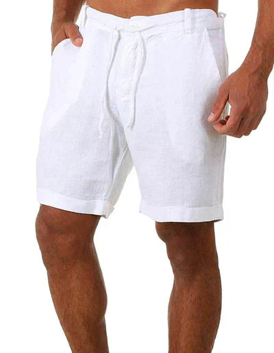 Leinen-Shorts – Leichte Baumwoll-Shorts für Männer für den Sommer