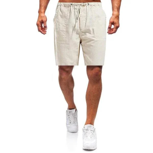 Leinen Shorts | Loose Fit | Drawstring | Sommer Shorts | Herren Shorts
