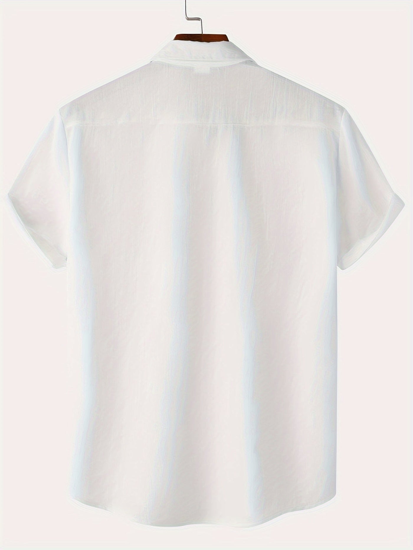 Leinenhemd - Kurzarm - Button-Up - Sommerhemd - Herrenhemden