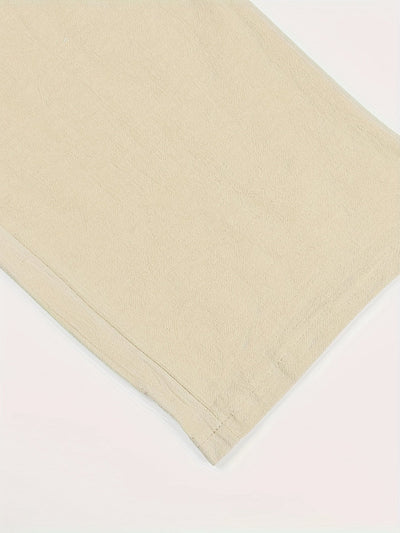 Leinenhose | Elastischer Bund | Kordelzug | Locker sitzende Hose | Herrenhose