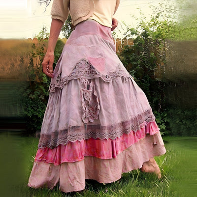 Fiorella | Elegantes Boho Maxi Kleid