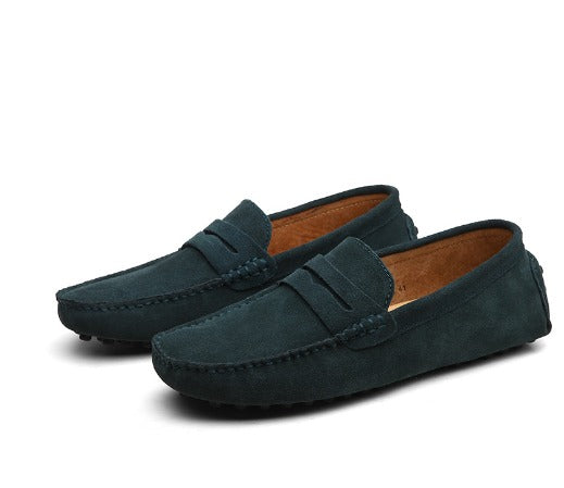 Mokassins | Slip-On | Bequem | Wildleder-Slipper | Herren-Slipper