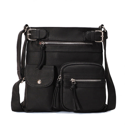 Multifunktionale Damen Tasche – Wasserfeste Schultertasche mit vielen Fächern