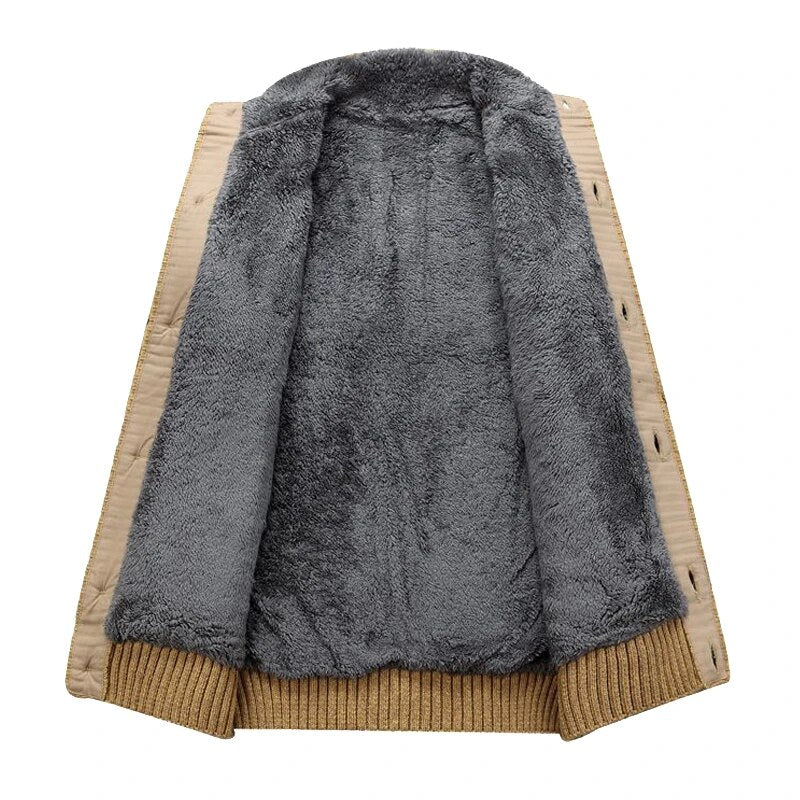 Warme Strickjacke für Herren