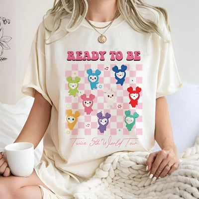 Alixandra | Kpop-inspiriertes Graphic T-Shirt
