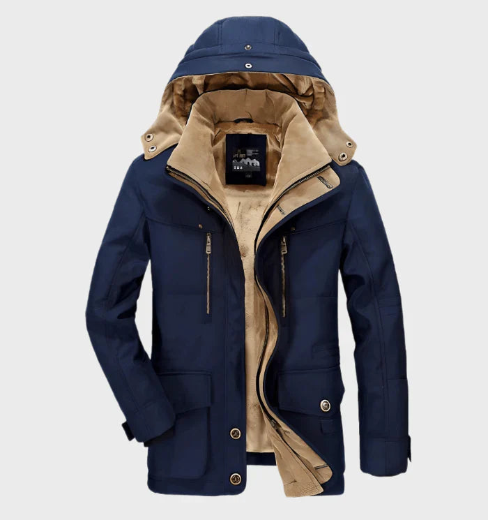 Winterjacke mit Kapuze für Herren
