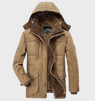 Winterjacke mit Kapuze für Herren