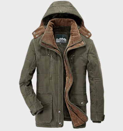Winterjacke mit Kapuze für Herren