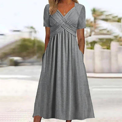 Elegantes langes kleid für frauen