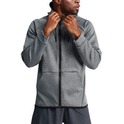 Herren Sportjacke mit Kapuze und praktischen Taschen Aliams