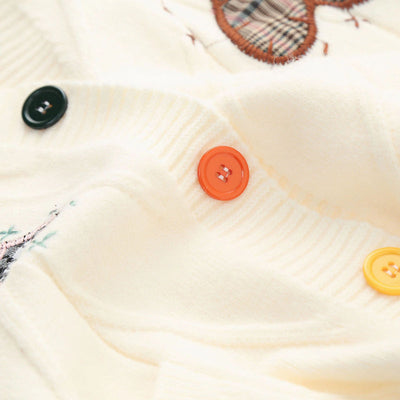 Verspielte Strickjacke für Damen