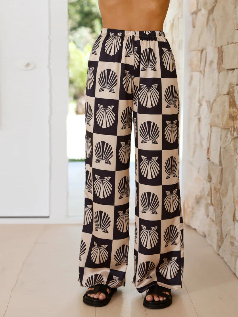 Wendelin | Schickes zweiteiliges bedrucktes Co-Ord Set