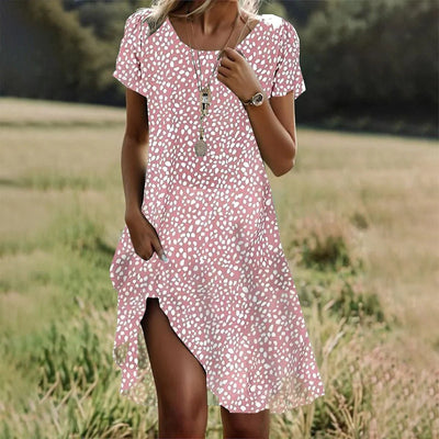 Kleid im vintage-stil für frauen