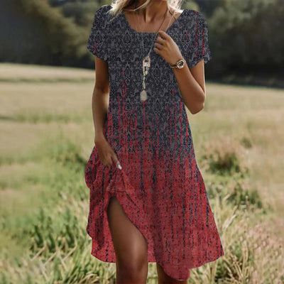 Kleid im vintage-stil für frauen