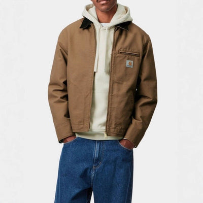 Herren stilvolle Utility-Jacke mit praktischem Reißverschluss Aliams