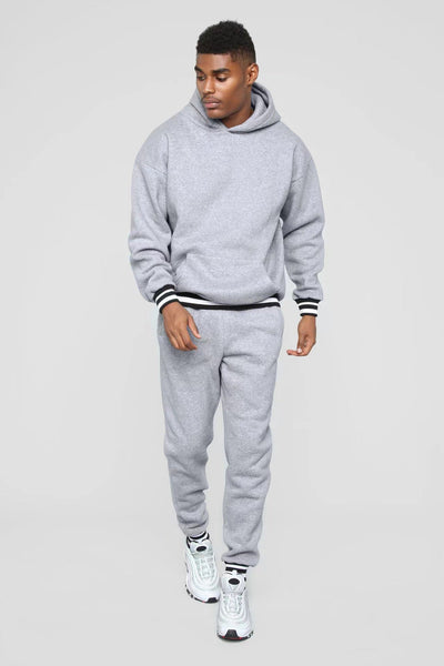 Herren Sportliches Sweatshirt und Jogginghose Set Aliams