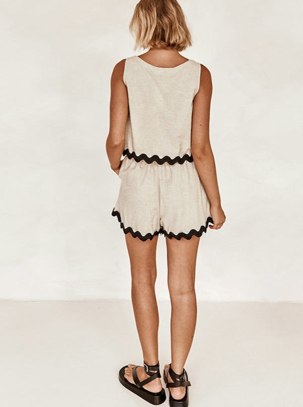 Odelia | Lässiges Tank-Top & Shorts-Set