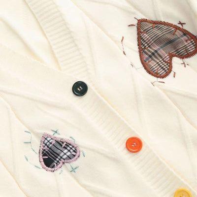 Verspielte Strickjacke für Damen