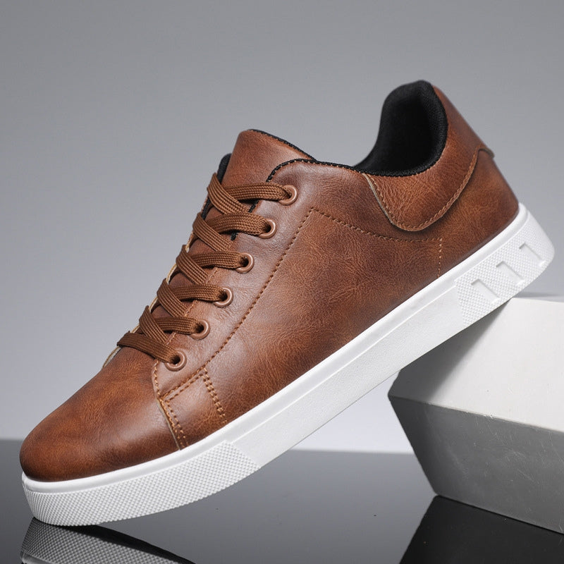 Herren leder turnschuhe