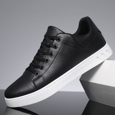 Herren leder turnschuhe
