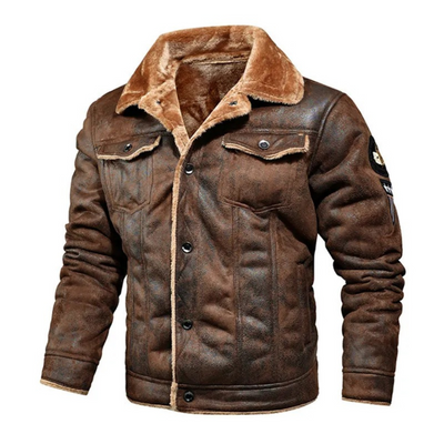 Aksel™ | Warme Lederjacke