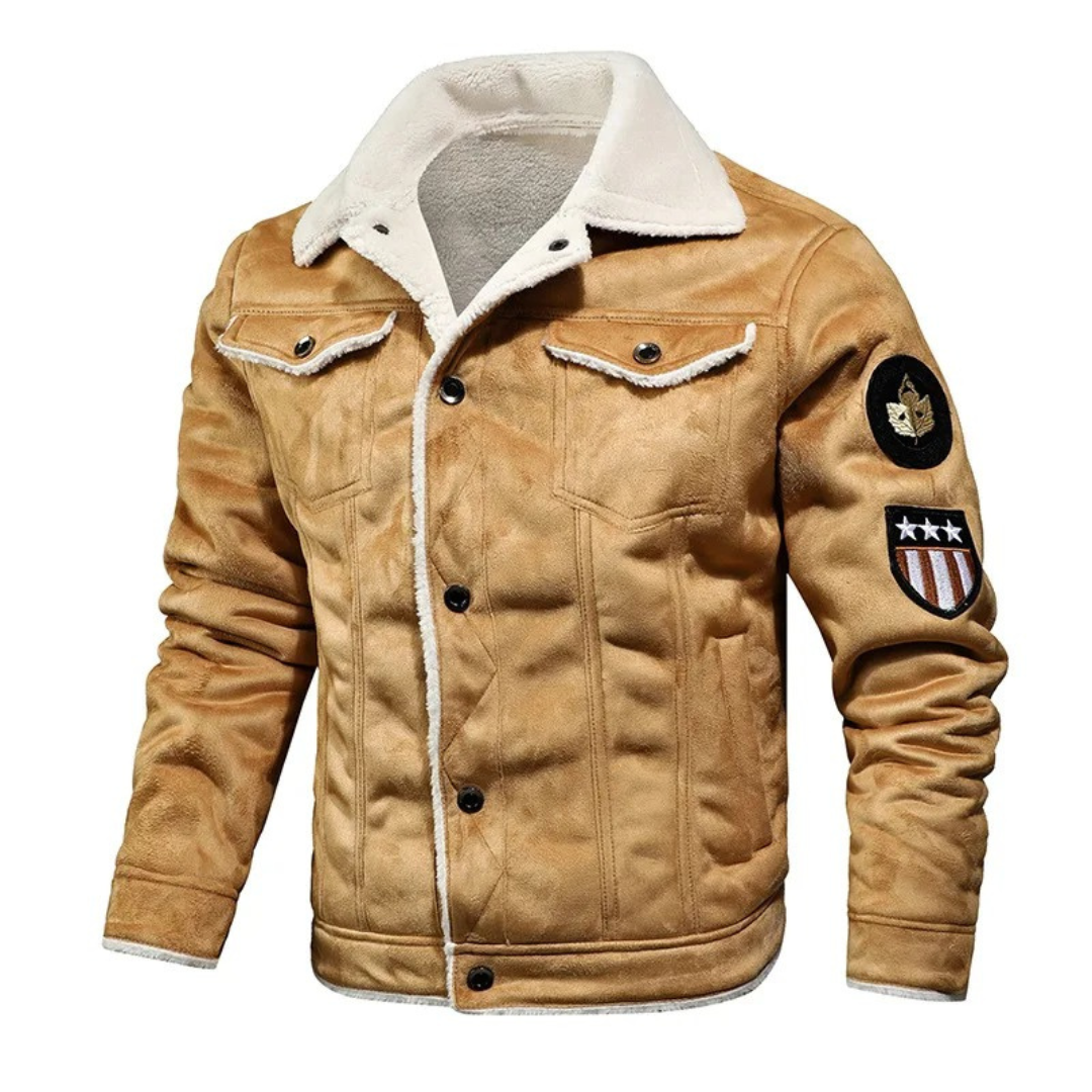Aksel™ | Warme Lederjacke
